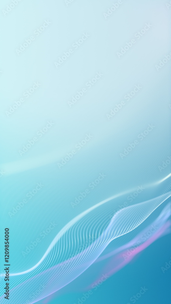 Aufkleber explore abstract seamless loop background wave patterns enhanced with dynamic and mesmerizing lighti