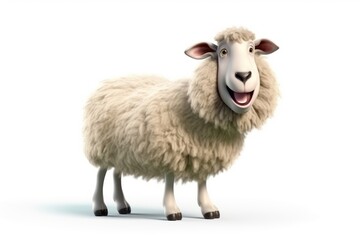 Fototapeta premium Sheep livestock animal mammal