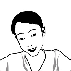 portrait of a person with a smile