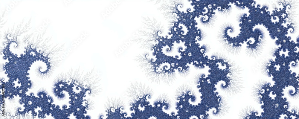 Poster a fractal pattern that seems to go on forever.