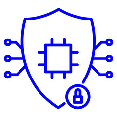 Obraz premium cyber security