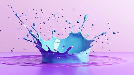 Vibrant Paint Splash