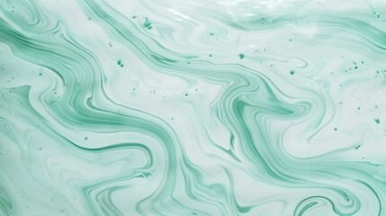 Obraz premium Light pale blue green abstract background that provides ample space for creative design. This soft and soothing color combination of light blue and green creates a serene and versatile backdrop, perfe