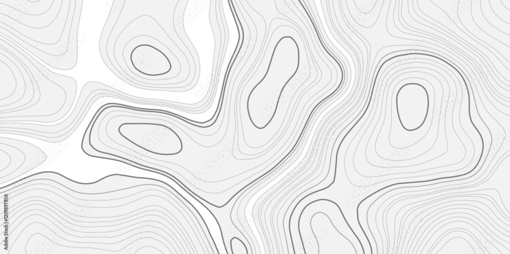 Poster abstract topographical linier graphics map background. patterns topographic line map. vintage outdoo