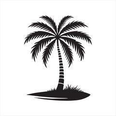 Fototapeta premium palm tree Vector illustration