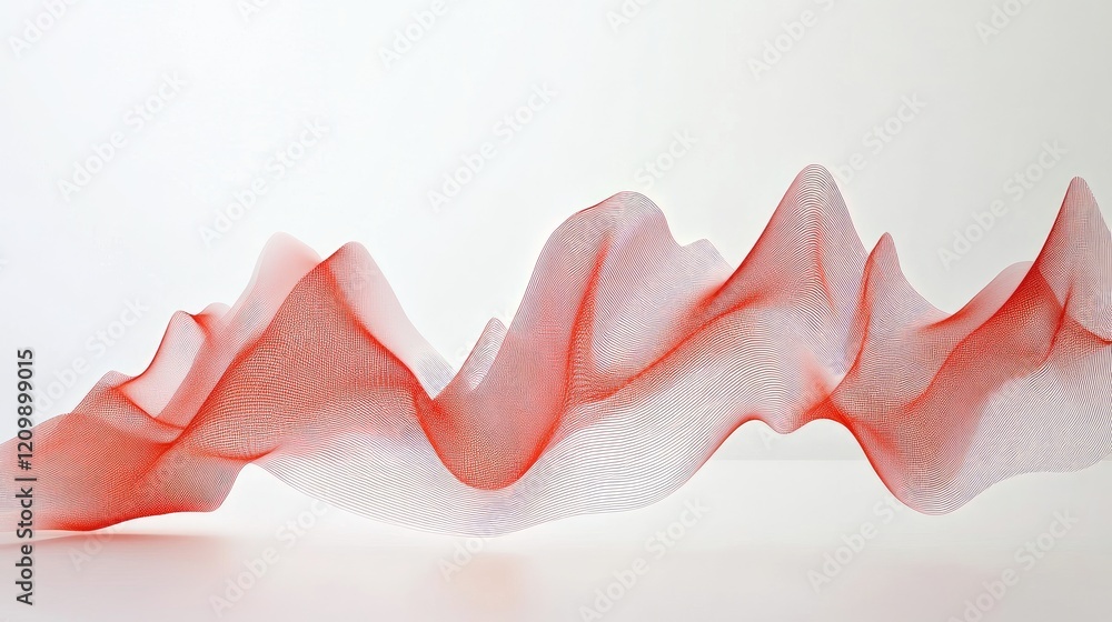 Aufkleber a dynamic 3d line graph illustrating the sharp rise in trading values, symbolizing market success an