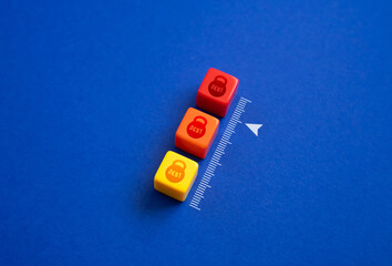 High level of debt. National debt. Increase interest payments. Balance growth with sustainable debt...