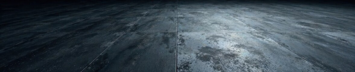Deep charcoal concrete floor, showing aggregate and fine pores , texture, building