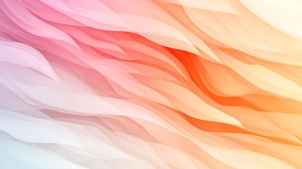 Obraz premium Dynamic waves of color abstract background pastel color digital art visual design