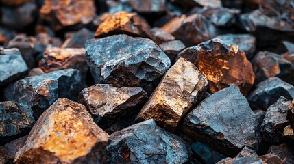 Iron Ore Textures and Colors
