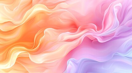 Fototapeta premium Pastel abstract background creative digital art with soft textures and aesthetic viewpoint