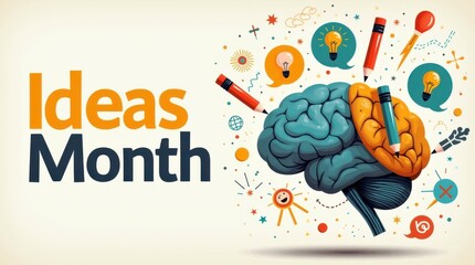 Innovative ideas for ideas month creative brainstorming visual representation engaging environment digital viewpoint
