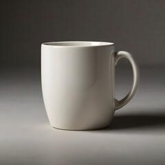 Blank mug template for mockup design