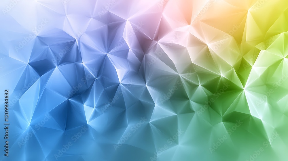 Aufkleber abstract low poly background: a mesmerizing abstract background featuring a low polygon design in vi