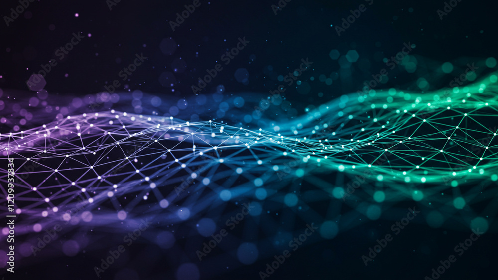 Poster foundational concepts in technology and scientific disciplines. a mesh or network characterized by l