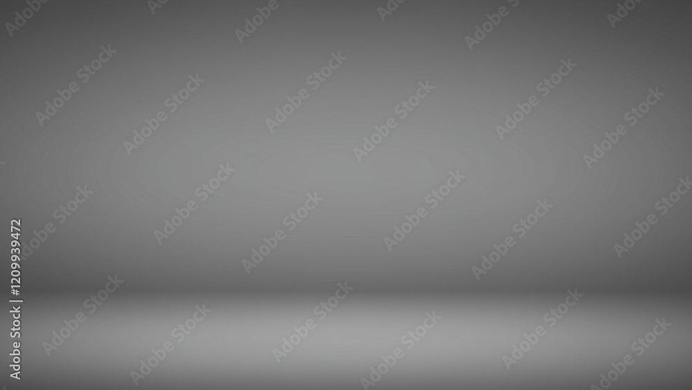 Poster a gradient gray empty studio room designed for showcasing and displaying your products - vector