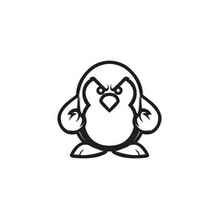 Penguin Bird Mascot