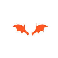 red dragon wings vector