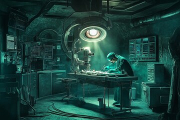 Futuristic Surgery Room