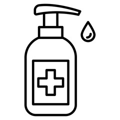 hand sanitizer Icon