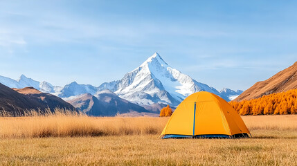 Camping on &Auml;lpeltispitz above Davos-Klosters