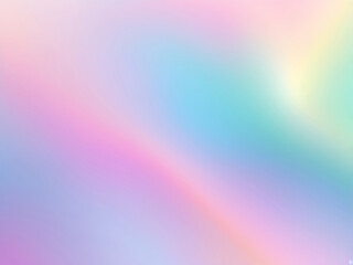 Horizontal abstract pastel holographic texture design for pattern and background,futuristic, liquid, color image, art, hologram, bright, decoration, retro style, ai