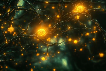 Enchanted Glowing Forest