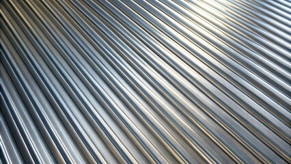 Obraz premium Abstract Metallic Surface with Diagonal Lines and Textured Detail