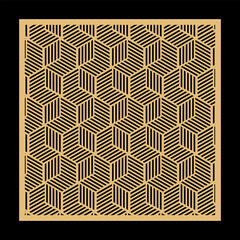 Laser cut and print design