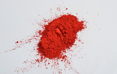 Carmine. also called cochineal, cochineal extract, crimson lake, or carmine lake is a pigment of a bright-red color