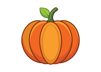 pumpkin isolated on white background