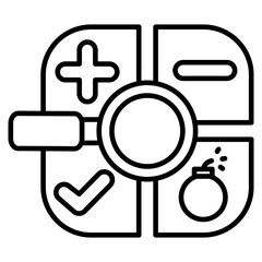 swot analysis Icon