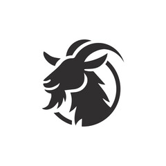 Goat Logo. Premium Goat farm product logo design vector. Vintage Cattle logo
