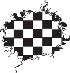  racing flag motor bike racing flag file eps illustration