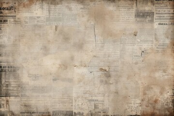 Fototapeta premium Newspaper paper backgrounds newspaper pattern