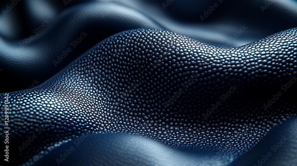 Poster abstract blue texture: a close-up abstract image reveals a mesmerizing blue texture, evoking a sense