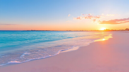 Spectacular sunset beach Perth Western Australia 