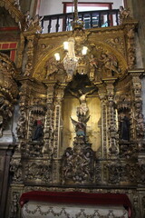 Obraz premium Details of the interior of the Basilica of Our Lady of Pilar - Ouro Preto, Minas Gerais, Brazil.