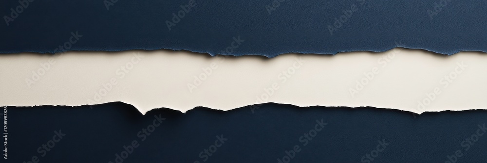 Poster torn paper with textured dark background conceptual poster design