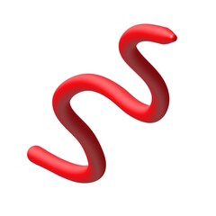 3d curved or wavy lines with purple color.