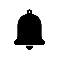 notification bell icon with transparent background