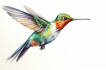 Fototapeta premium Hummingbird animal creativity wildlife