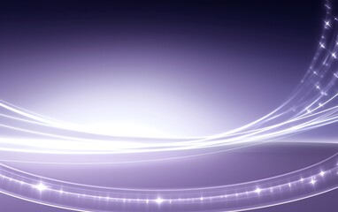 Abstract purple glowing lines background.
