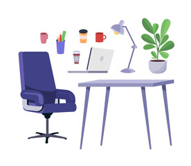 18 - Office home furniture set