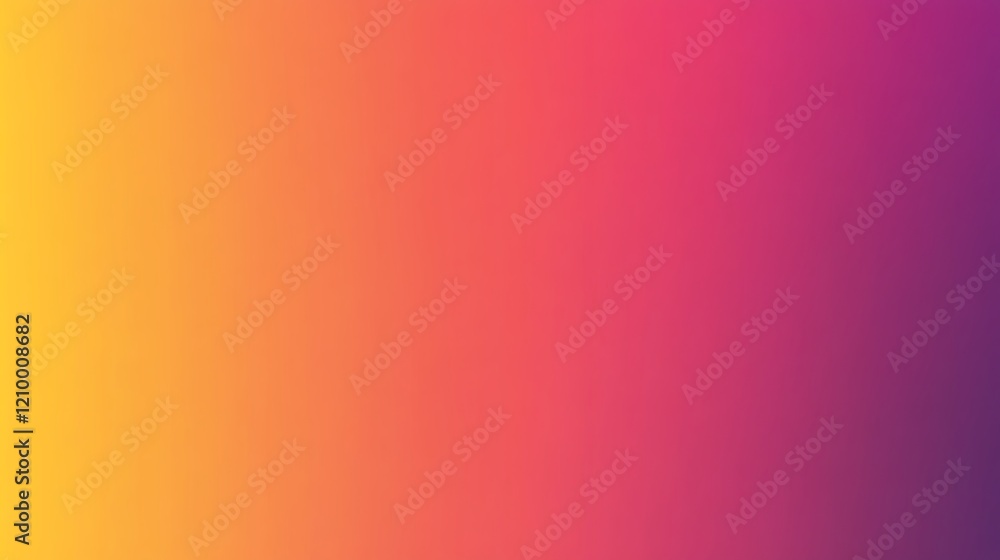 Aufkleber sunset gradient background: a vibrant and modern gradient background transitioning from warm yellow 