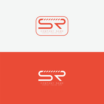 SR logo design. SR RS logo initial letter design. Alphabet letters Initials Monogram RS. SR RS logo initial letter design. Initial SR monogram logo concept
