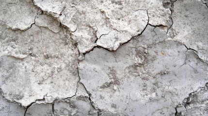 Obraz premium Cracked and Peeling Paint Texture on Aged Wall – Rustic Grunge Background with Weathered Details