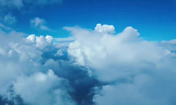 Golden clouds above the horizon, stunning cloudscape with sunlight creating golden hues, concept for sky photography, natural beauty, and inspirational content creation