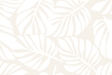 Tropical leaf background design, trendy minimalistic backdrop