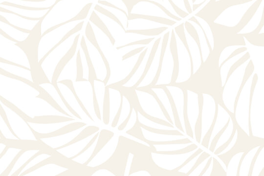 Tropical leaf background design, trendy minimalistic backdrop